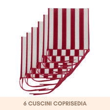 Set 6 Cuscini per Sedie da
