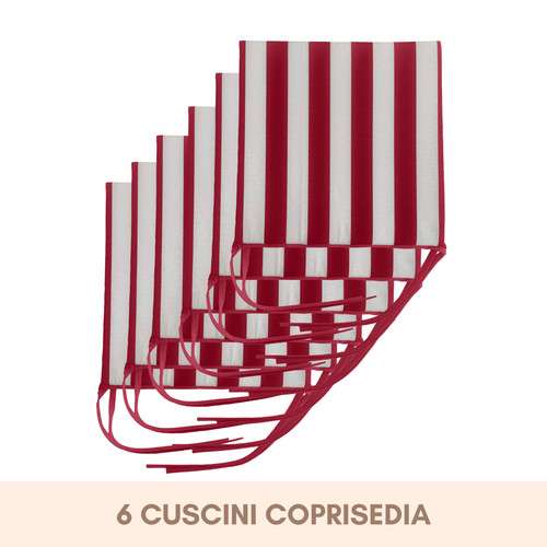 Set cuscini per sedie da - 6,