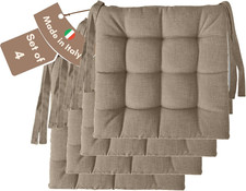 Set 4 O 6 Cuscini per Sedie Da