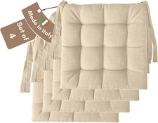 Set 4 O 6 Cuscini per Sedie Da