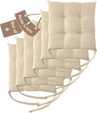 Set 4 O 6 Cuscini per Sedie Da